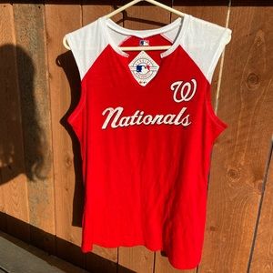 MLB Nationals Women’s Tank